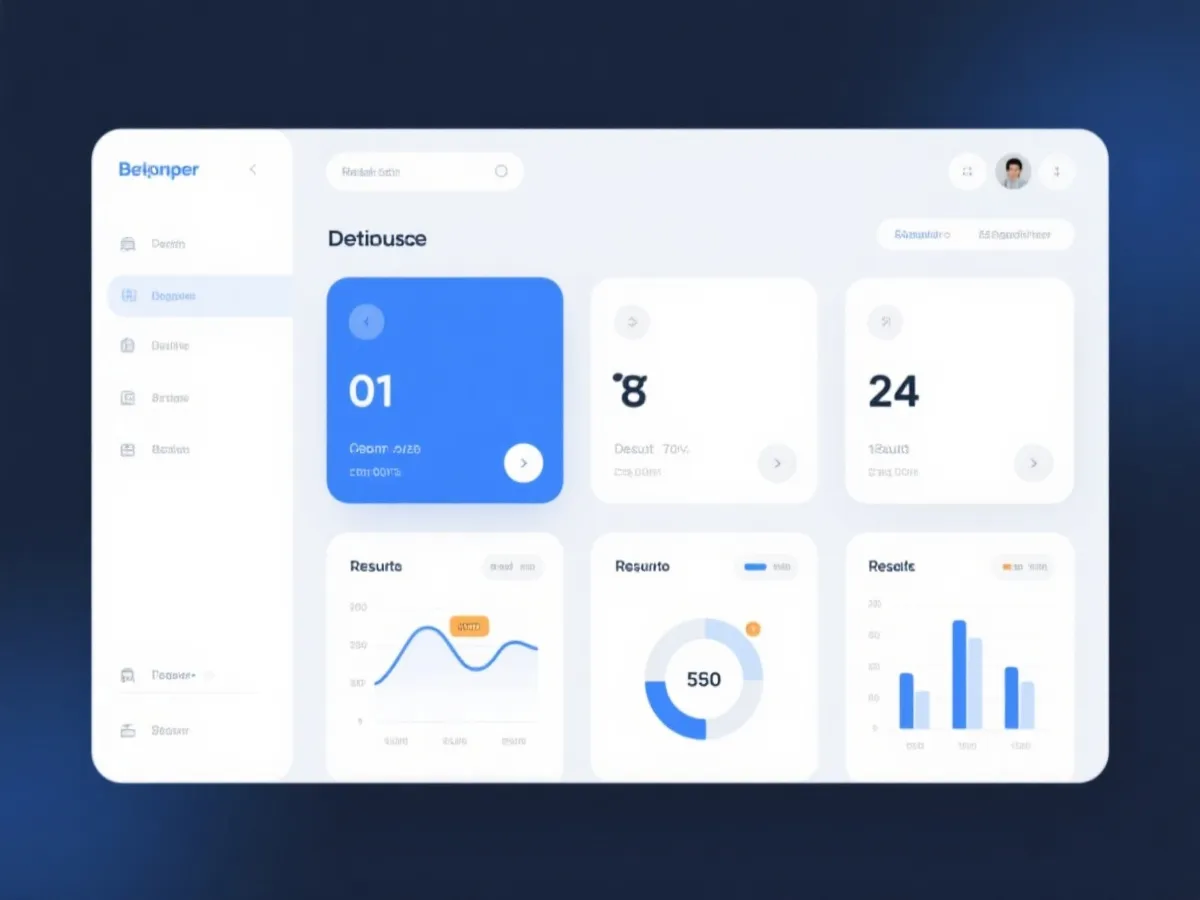 开奖数据展示界面示意图